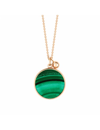 Collier Ever Malachite Disc...