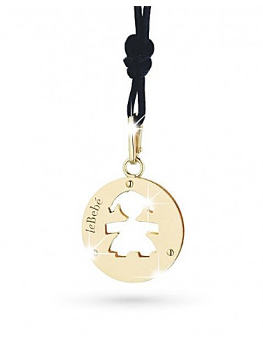 Pendentif en or jaune...