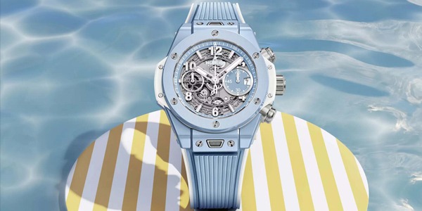Passez à l'heure d'été avec la Hublot Big Bang Sky Blue